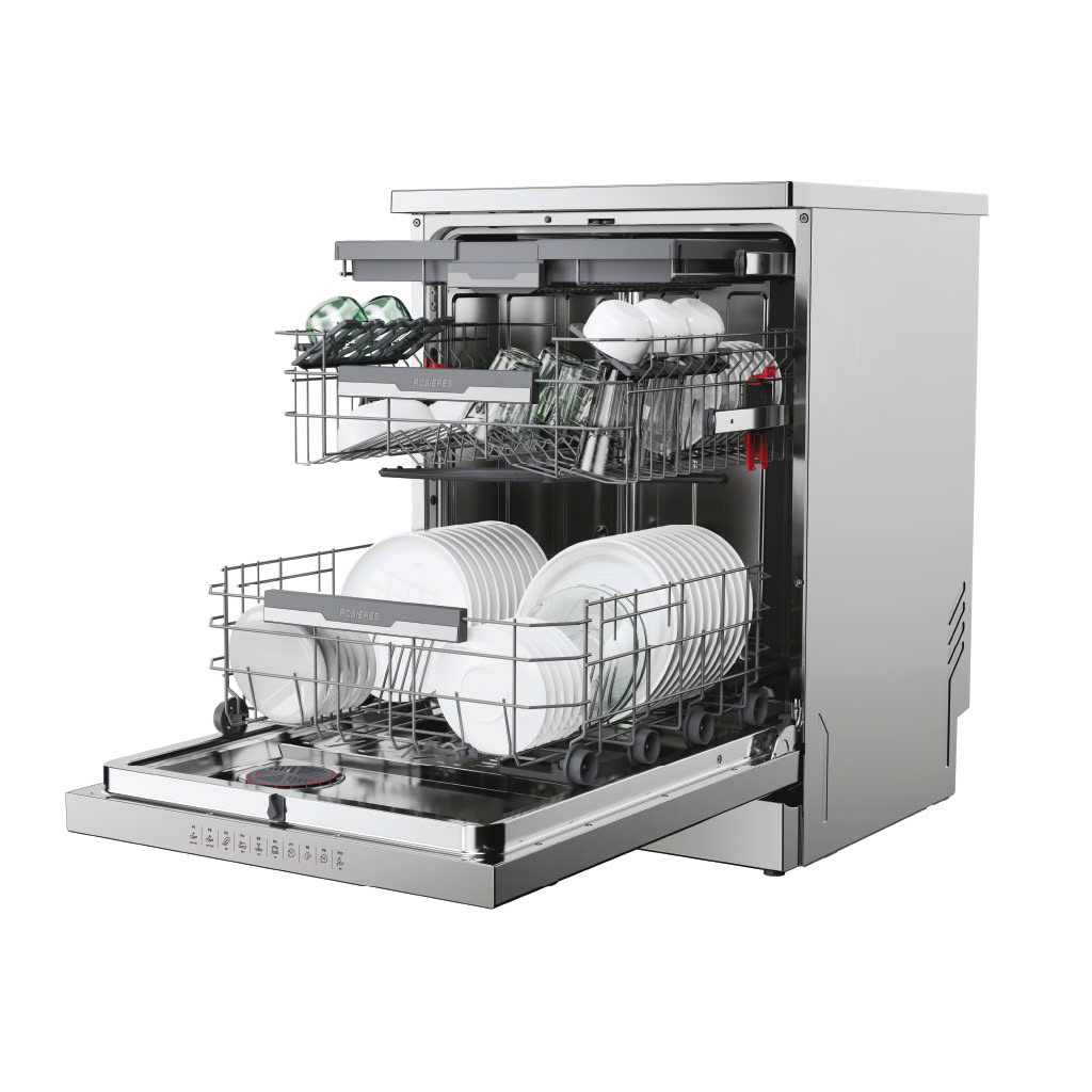 Máy rửa chén bát độc lập 16 bộ Rosières RF 6B4S1PDX-04 - Nhập khẩu chính hãng