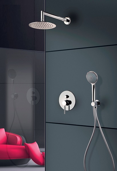 Sen tắm âm tường Ø 20cm Crolla 10254