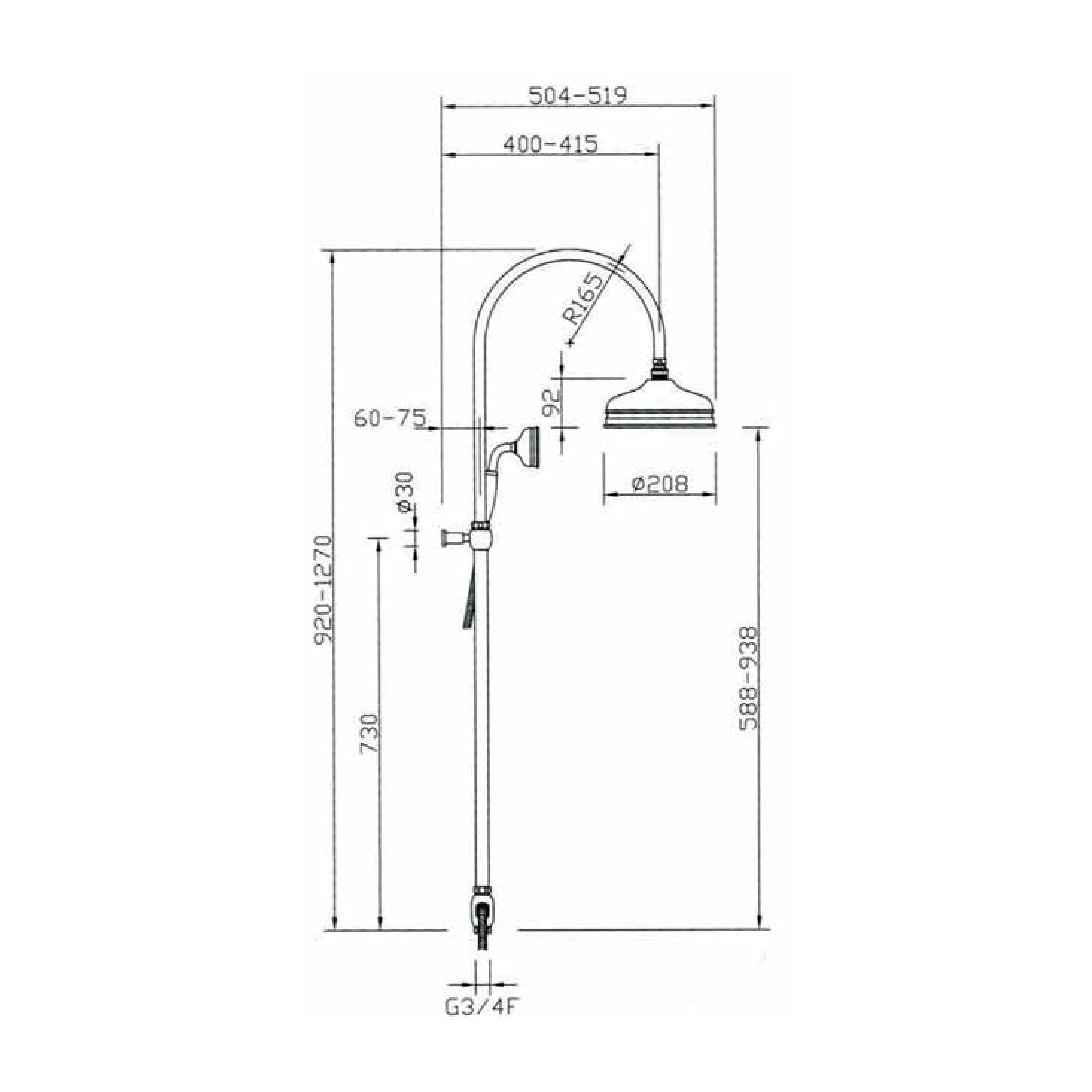Sen cây độc lập không bao gồm xả phụ I Crolla 10905CR