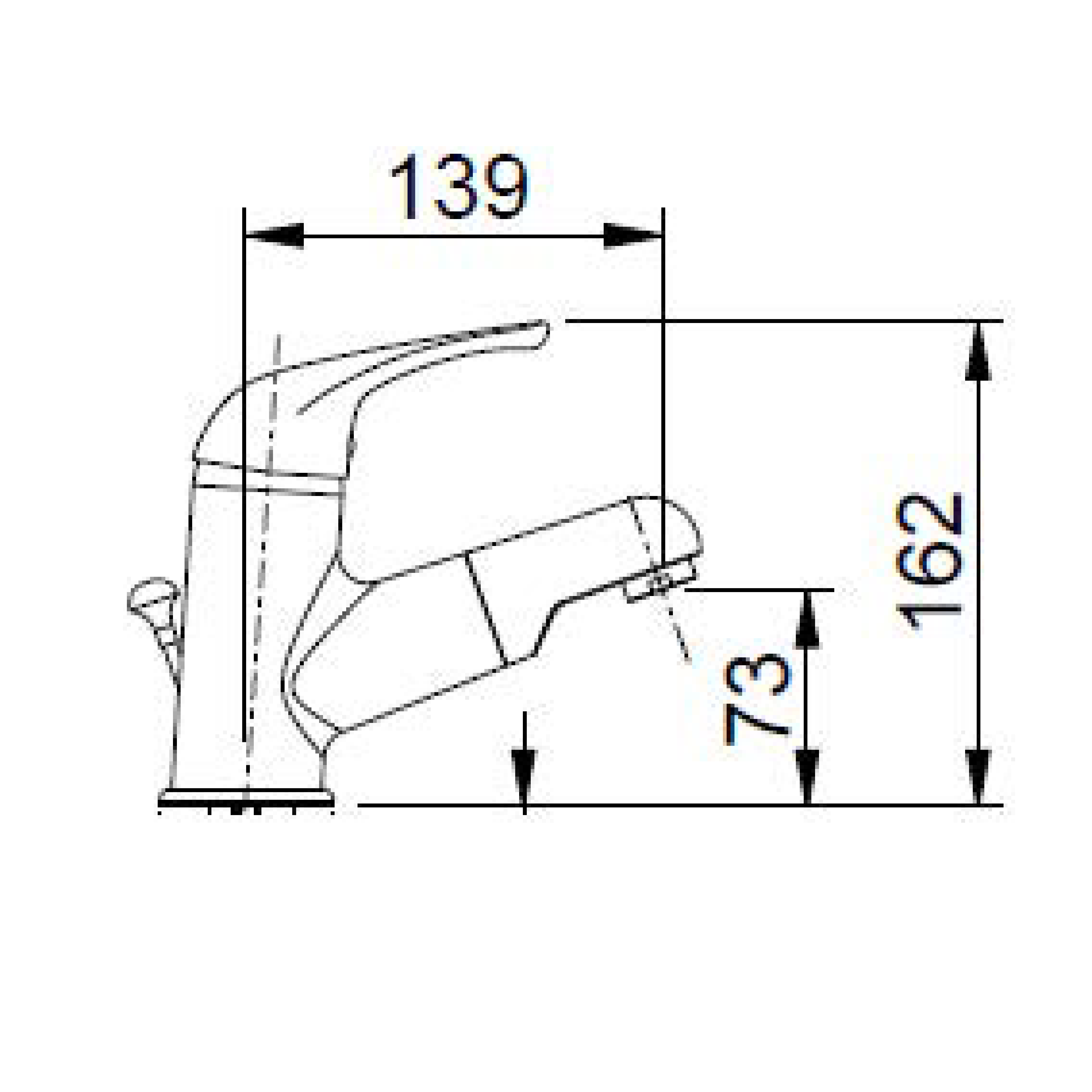 Vòi chậu lavabo I Crolla Ondula 20028DCR