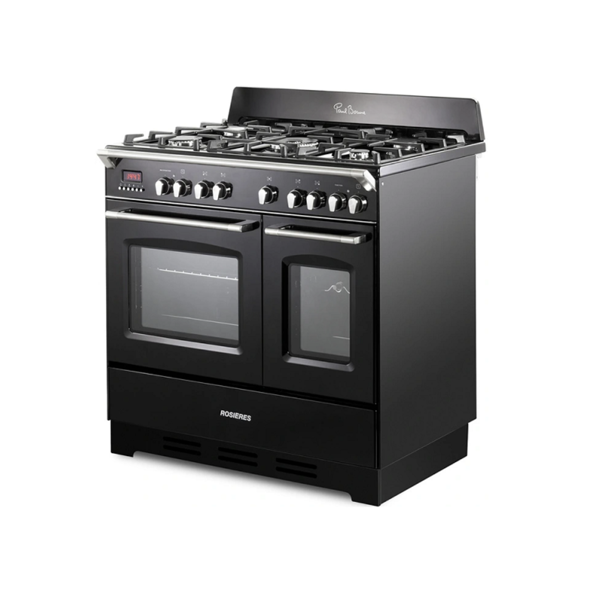 Bếp gas 5 vùng nấu kết hợp 2 lò nướng Rosières RGM95D2SB