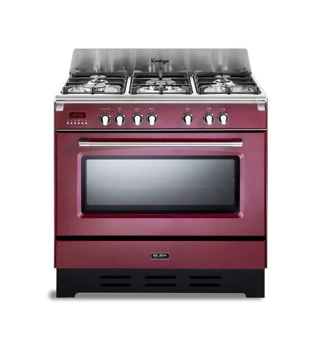 Bếp gas 5 kết hợp lò nướng ELBA 90cm