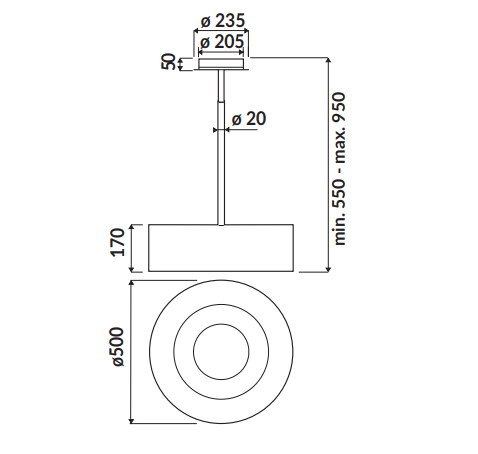 Hút mùi ốc đảo Rosieres RDL910IN