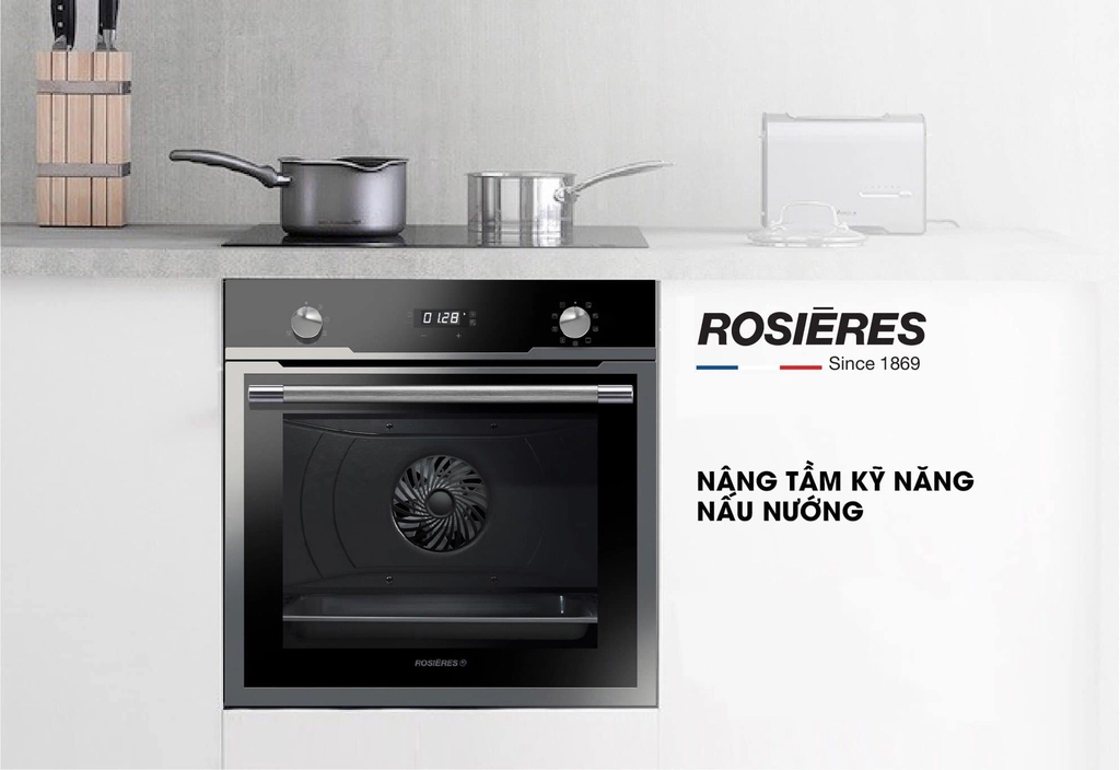 Lò nướng nhiệt phân Rosieres RF697ZIN/E