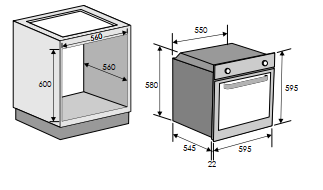 Lò nướng nhiệt phân Rosieres RF697ZIN/E