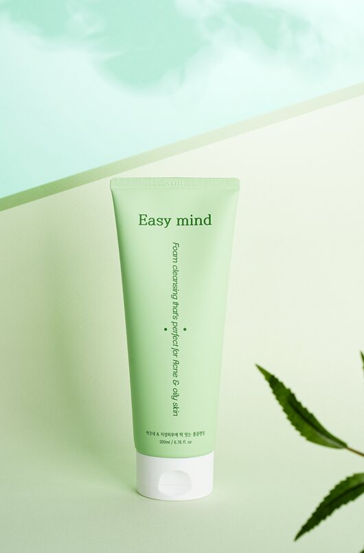 Sữa rửa mặt Easy Mind - 아크네 & 지성피부에 딱 맞는 품클렌징