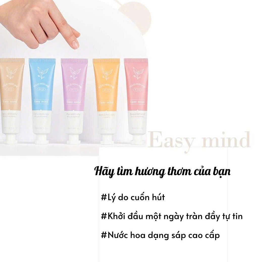 Nước hoa khô dạng sáp Easy Mind - 이지마인드 고체 향수