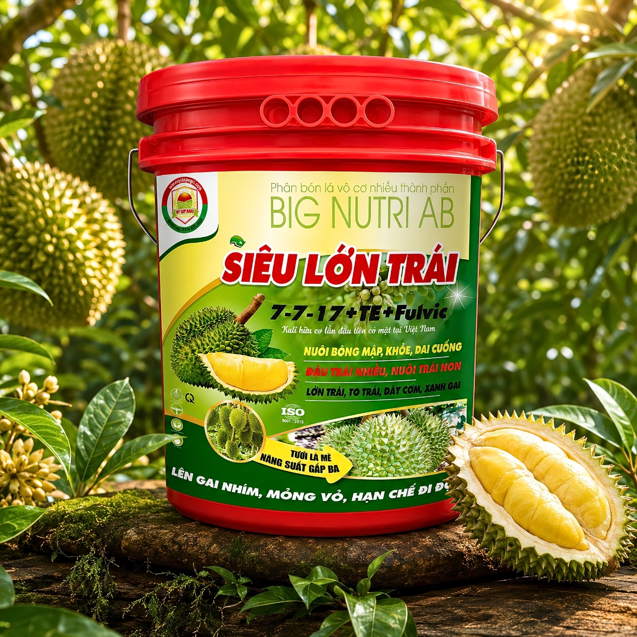 Xô siêu lớn trái 7-7-17+TE+Fulvic Hy Lạp