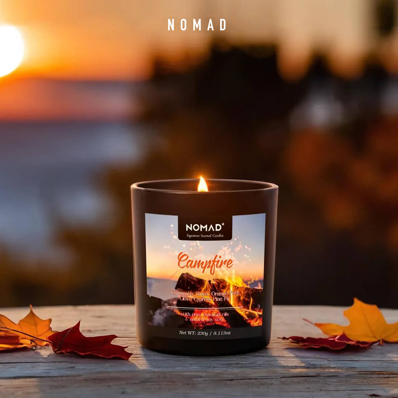 Bấm vào để xem thư viện ảnh Nến Thơm Nomad Signature Scented Candle - Campfire