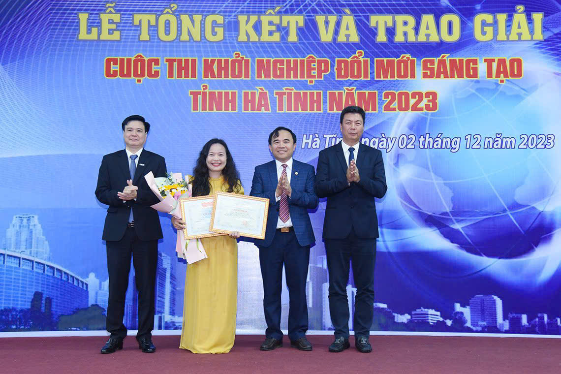 Hồng Phúc đồng hành cùng Cuộc thi khởi nghiệp đổi mới sáng tạo tỉnh Hà Tĩnh năm 2023