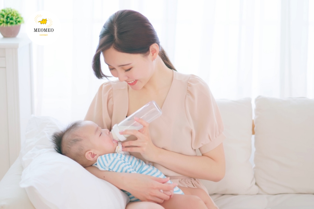 6 MẸO GIÚP BÉ CHỊU BÚ BÌNH HIỆU QUẢ NHẤT