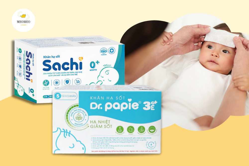 CÓ NÊN DÙNG MIẾNG DÁN HẠ SỐT CHO TRẺ KHÔNG?