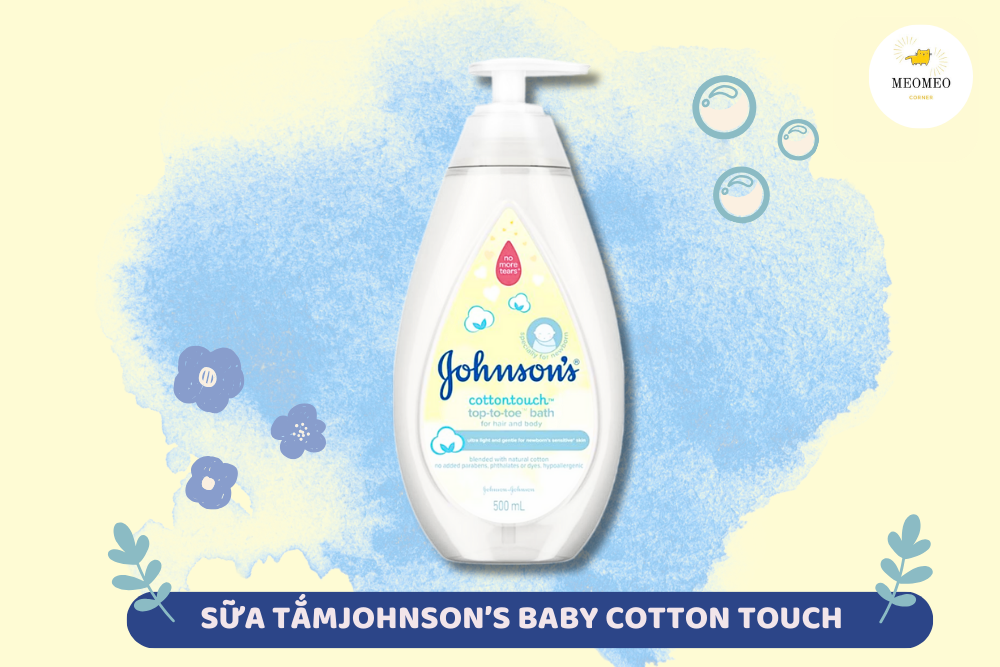 SỮA TẮM JOHNSON’S BABY COTTON TOUCH - UY TÍN LÀM NÊN THƯƠNG HIỆU