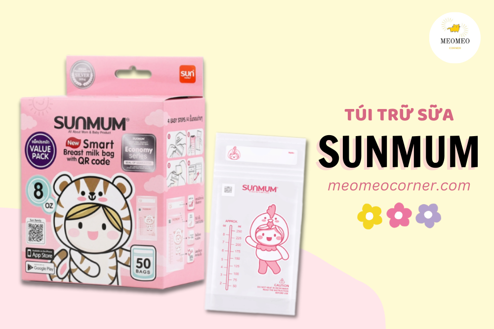 TÚI TRỮ SỮA SUNMUM - ĐONG ĐẦY TÌNH THƯƠNG CỦA MẸ
