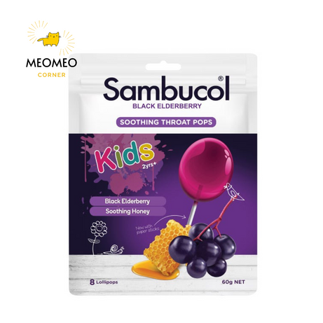 Kẹo mút mật ong Sambucol