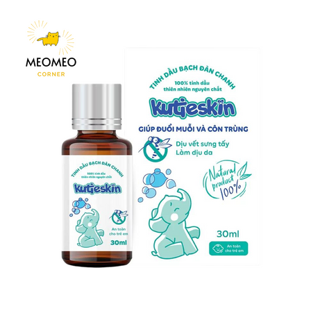 Tinh dầu bạch đàn chanh Kutieskin đuổi muỗi, giữ ấm cơ thể cho bé 30ml