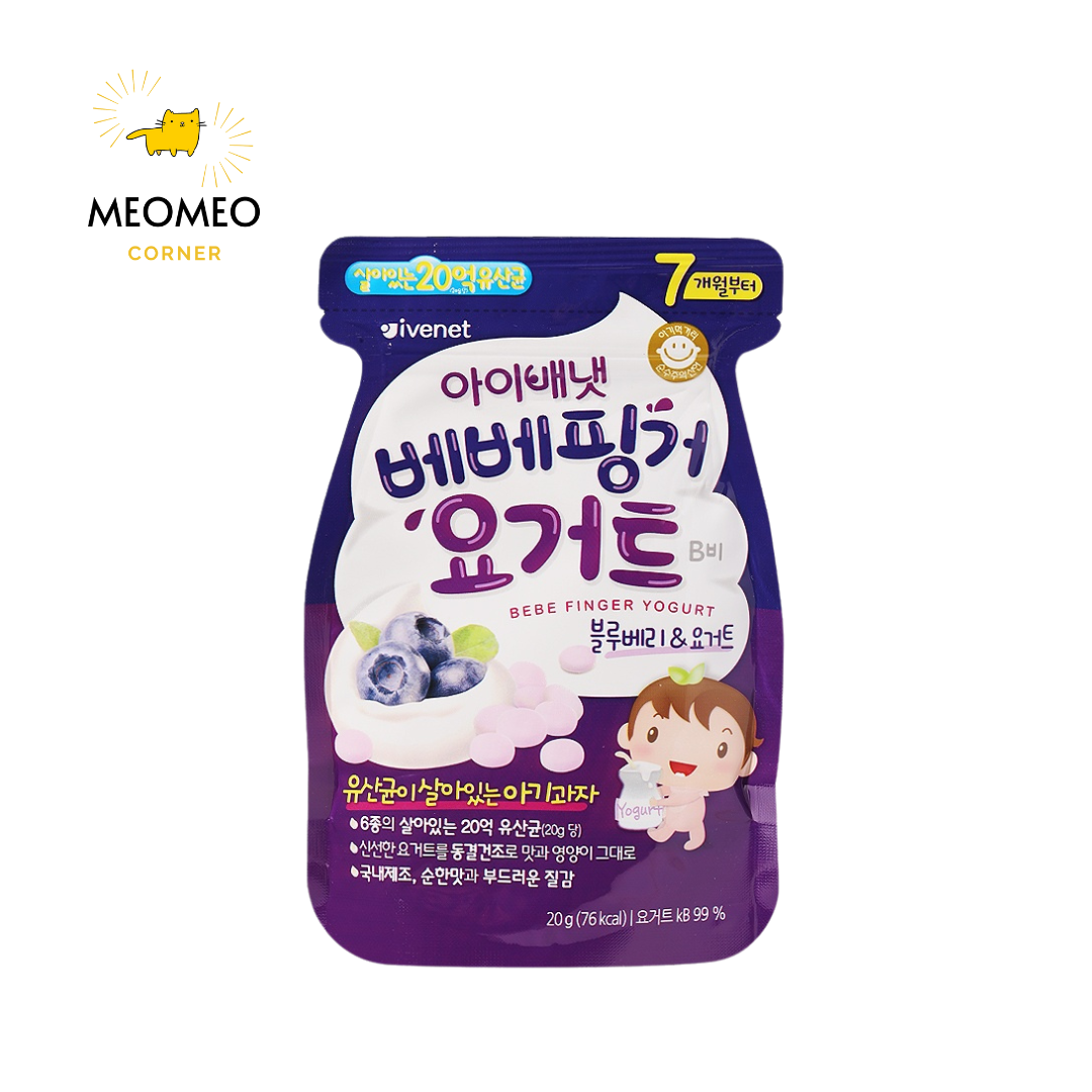 Sữa Chua Khô Ivenet Hàn Quốc Cho Bé từ 7 tháng tuổi