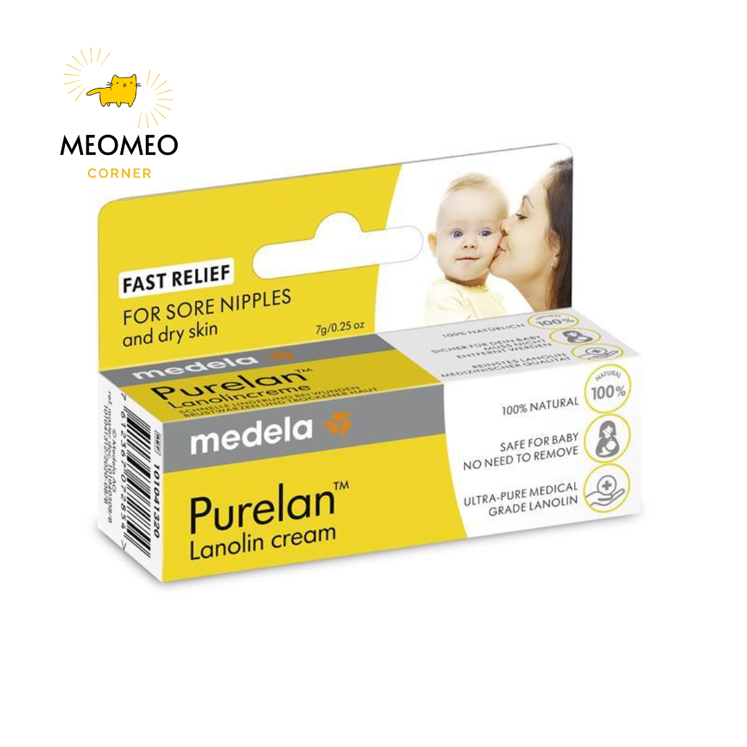Kem bôi đầu ti Medela Purelan Lanolin / Medela Organic