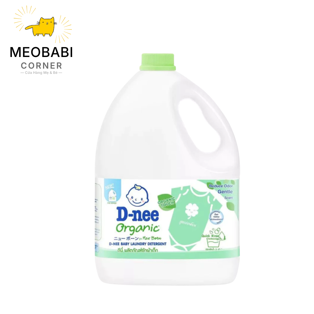 Nước Giặt Quần Áo Em Bé D-nee can 3kg