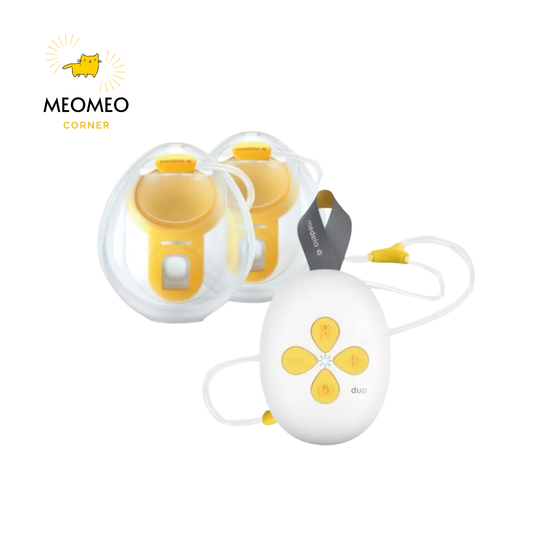 Máy hút sữa Medela Duo Hands Free Có pin sạc tích hợp, thiết kế nhỏ gọn, kết nối Bluetooth