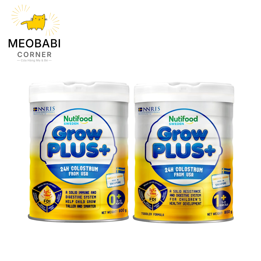 Sữa bột Nutifood GrowPLUS+ Sữa non tăng đề kháng