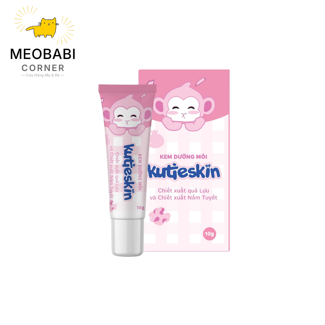 Kem dưỡng làm mềm môi cho bé Kutieskin tuýp 10gr