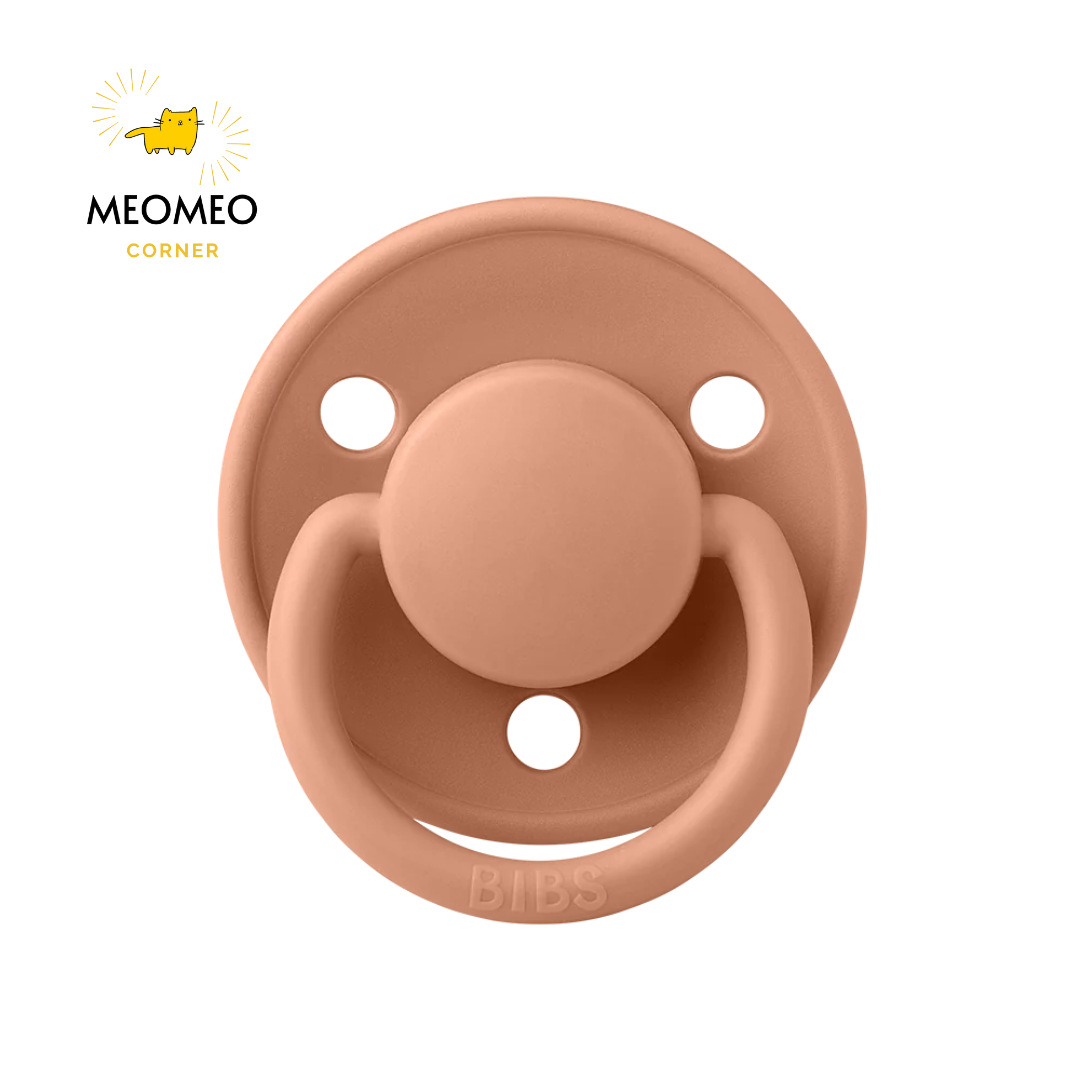 Ti giả BIBS sản xuất tại Đan Mạch BIB DeLux Silicone núm tròn