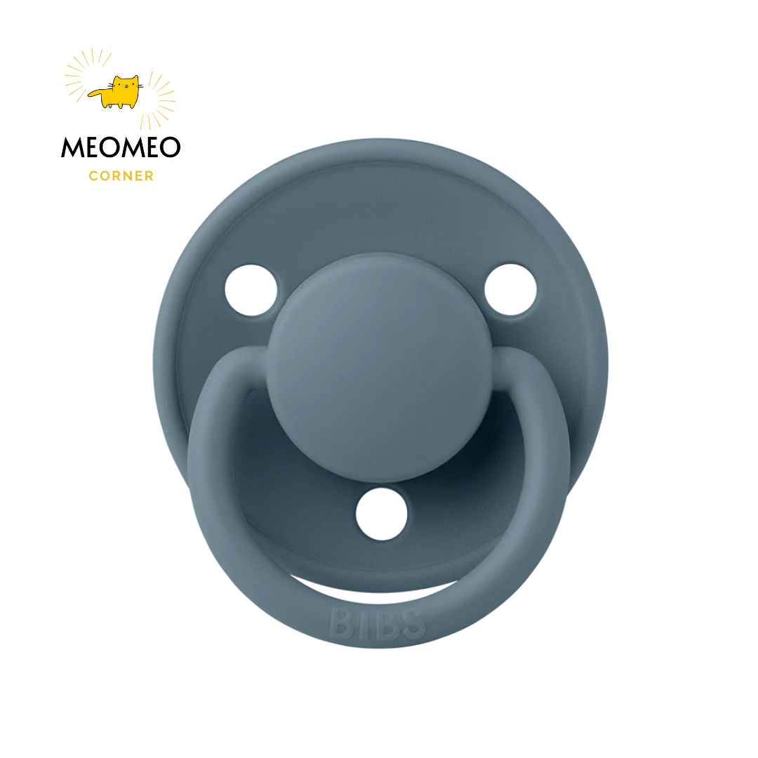 Ti giả BIBS sản xuất tại Đan Mạch BIB DeLux Silicone núm tròn