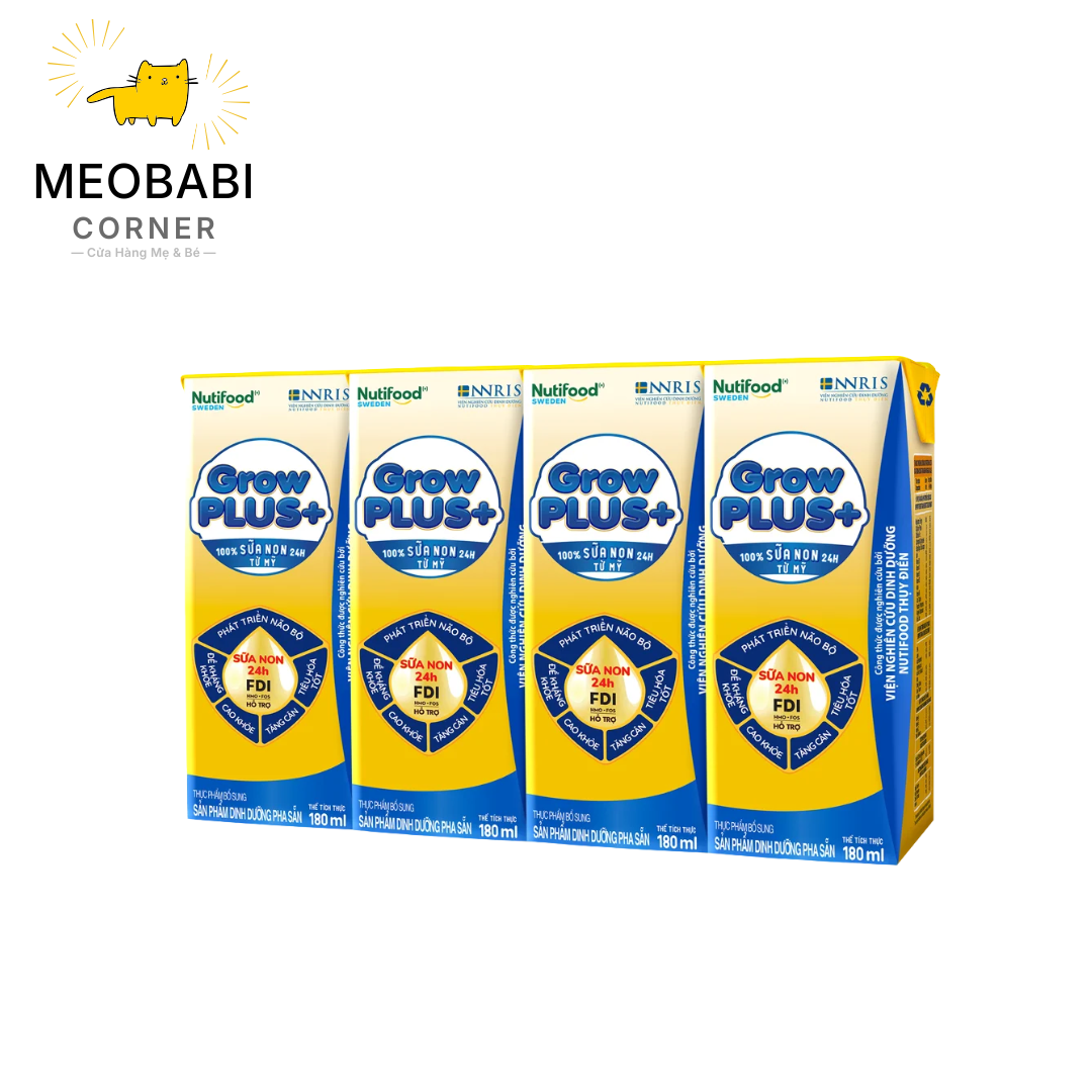 Sữa công thức pha sẵn GrowPLUS+ Sữa non tăng đề kháng