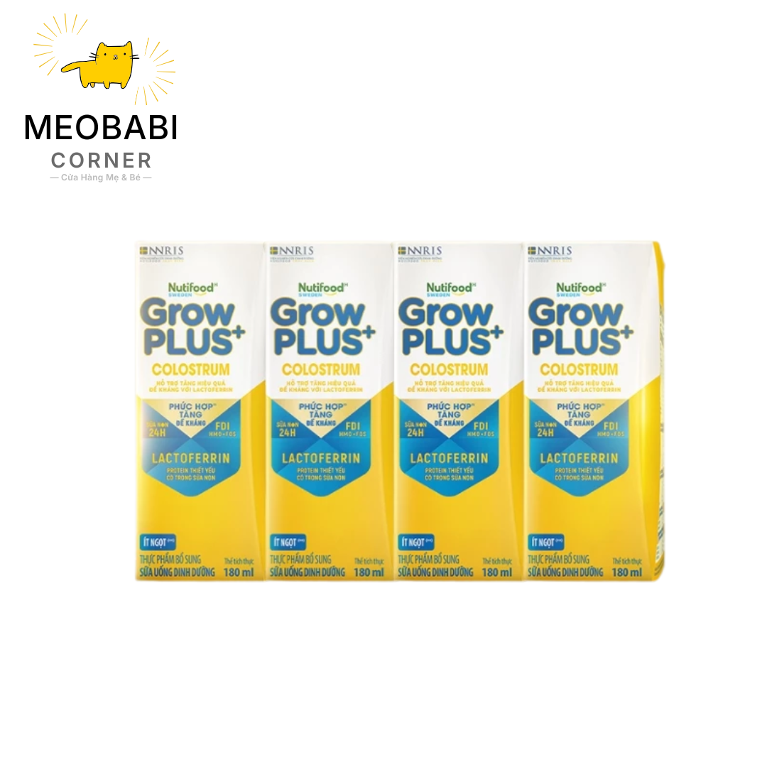Sữa công thức pha sẵn Nutifood GrowPLUS+ Colostrum Lactoferrin