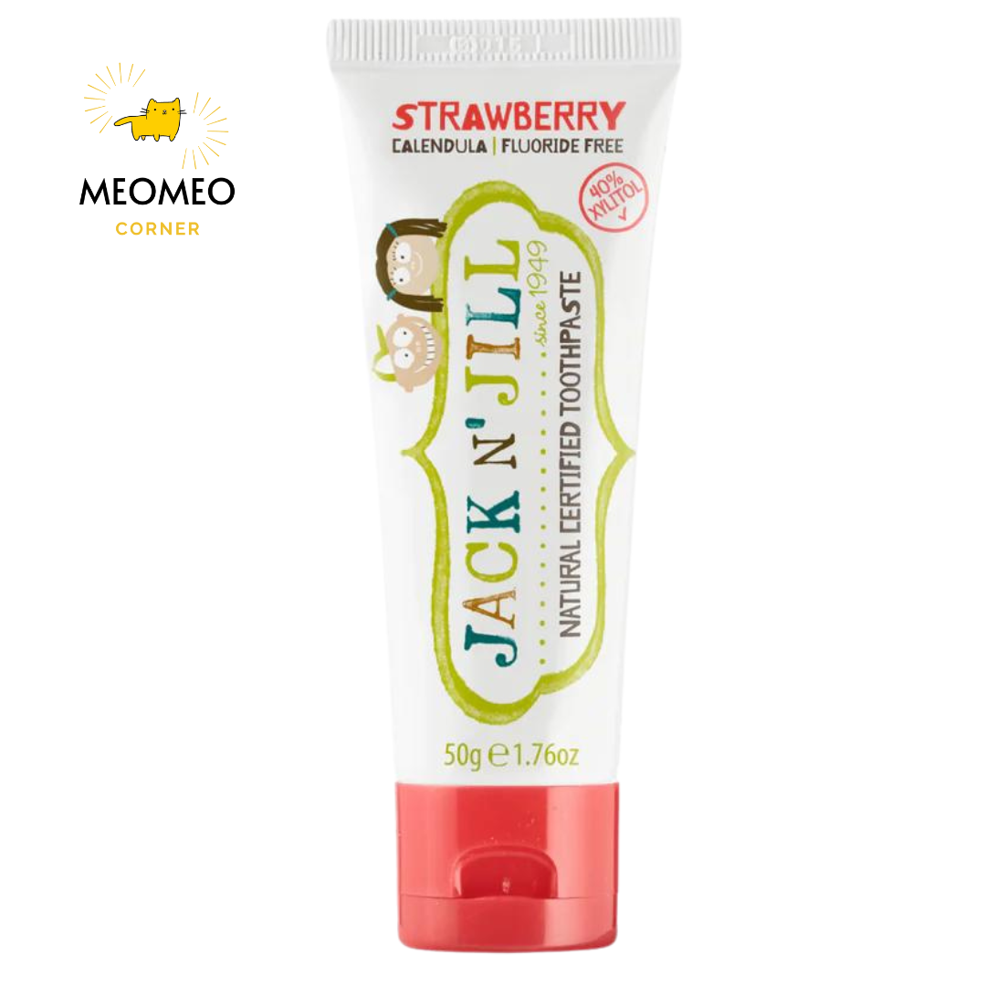 Kem đánh răng hữu cơ Jack n Jill Organic Úc cho bé