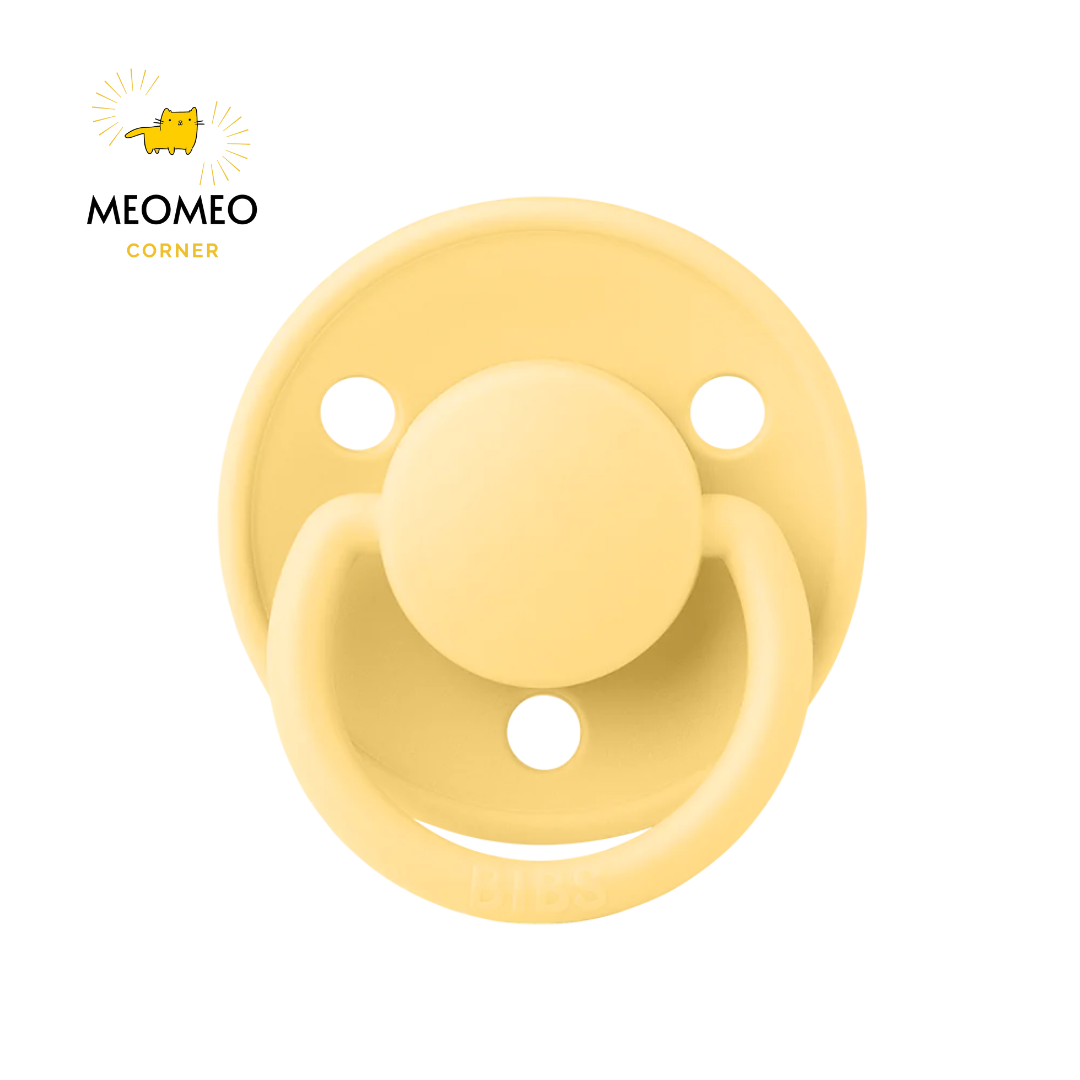 Ti giả BIBS sản xuất tại Đan Mạch BIB DeLux Silicone núm tròn