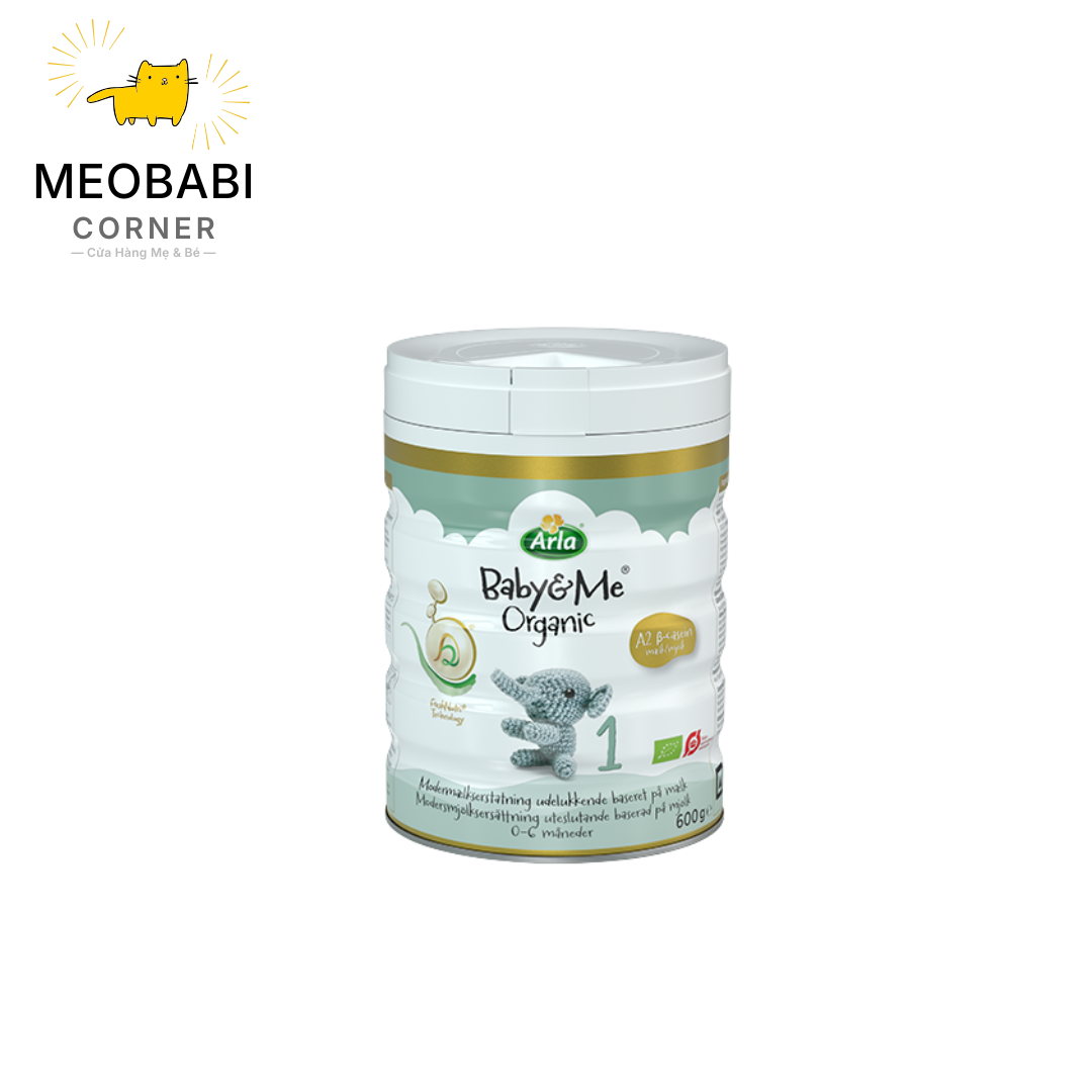 Sữa công thức Baby&me Arla A2 Organic 600g
