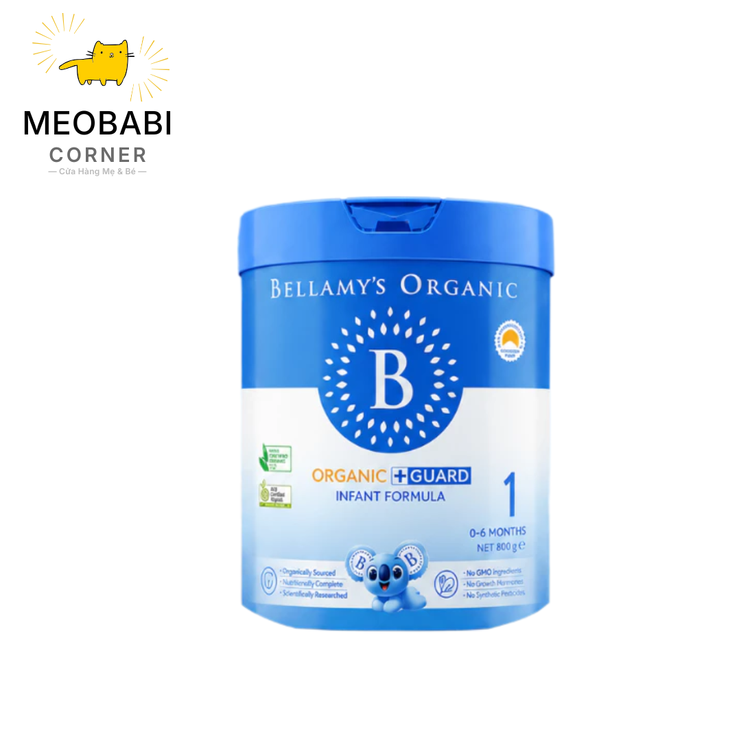 Sữa Bellamy’s Organic Guard Lactoferrin cho bé lon 800g