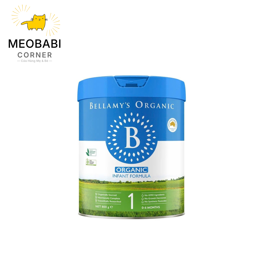 Sữa Bellamy's Organic lon 800g
