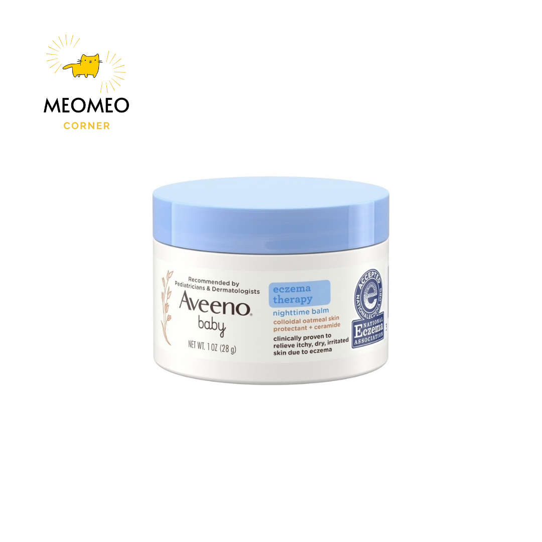 Kem chàm cho bé Aveeno Baby Eczema Therapy hũ 28g