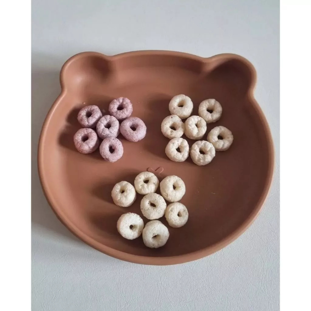 Bánh gạo ăn dặm hình vòng tròn Bebedang cho bé từ 12 tháng