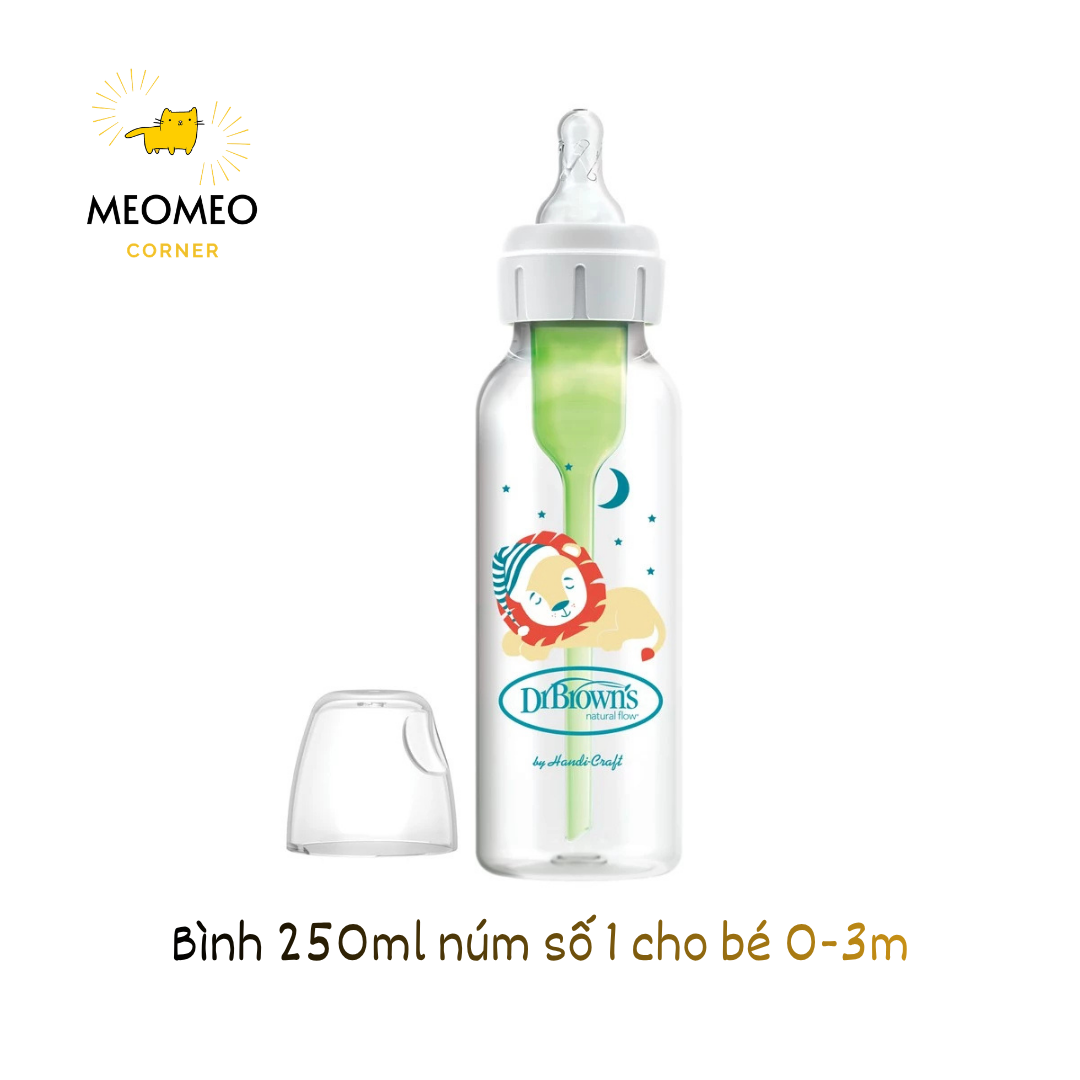 Bình sữa PP Dr.Brown's Option Plus cổ hẹp
