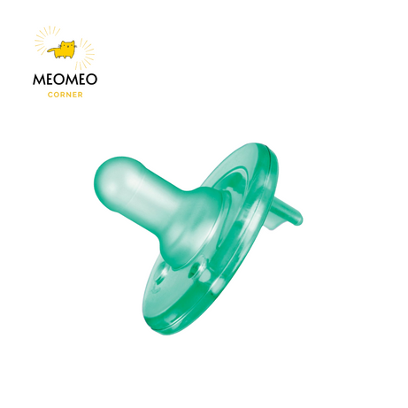 Ty giả Avent Soothie Silicone đục nguyên khối