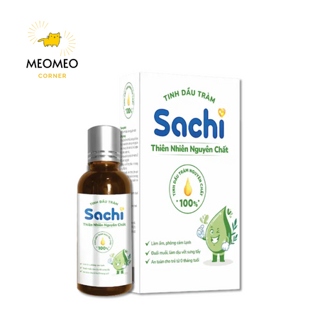 Tinh dầu Tràm nguyên chất / Tràm Khuynh Diệp Sachi chai 30ml