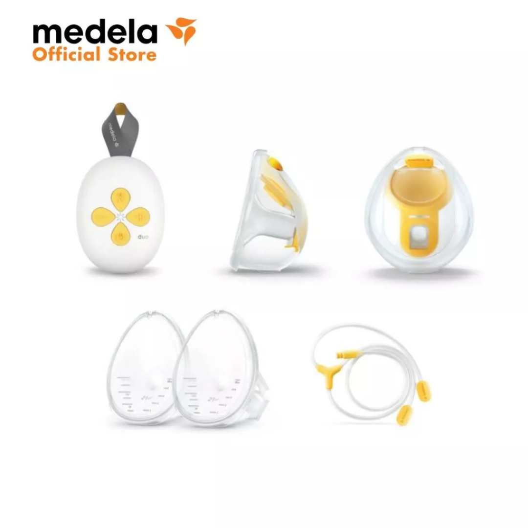Máy hút sữa Medela Duo Hands Free Có pin sạc tích hợp, thiết kế nhỏ gọn, kết nối Bluetooth