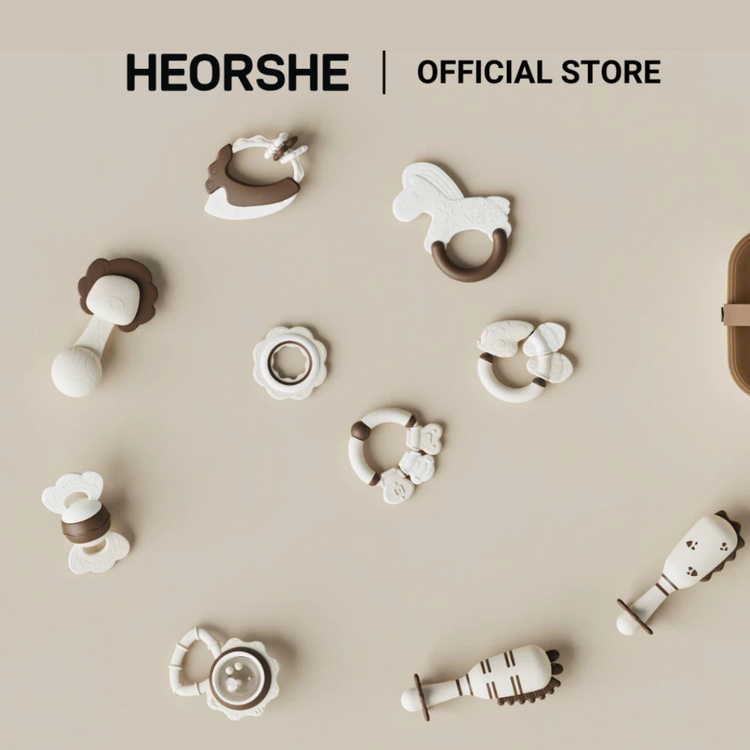 Bộ xúc xắc gặm nướu (0 - 24 tháng) Heorshe