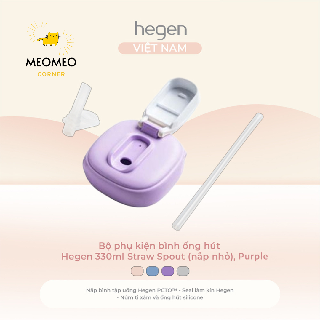 Bộ phụ kiện bình ống hút Hegen 330ml