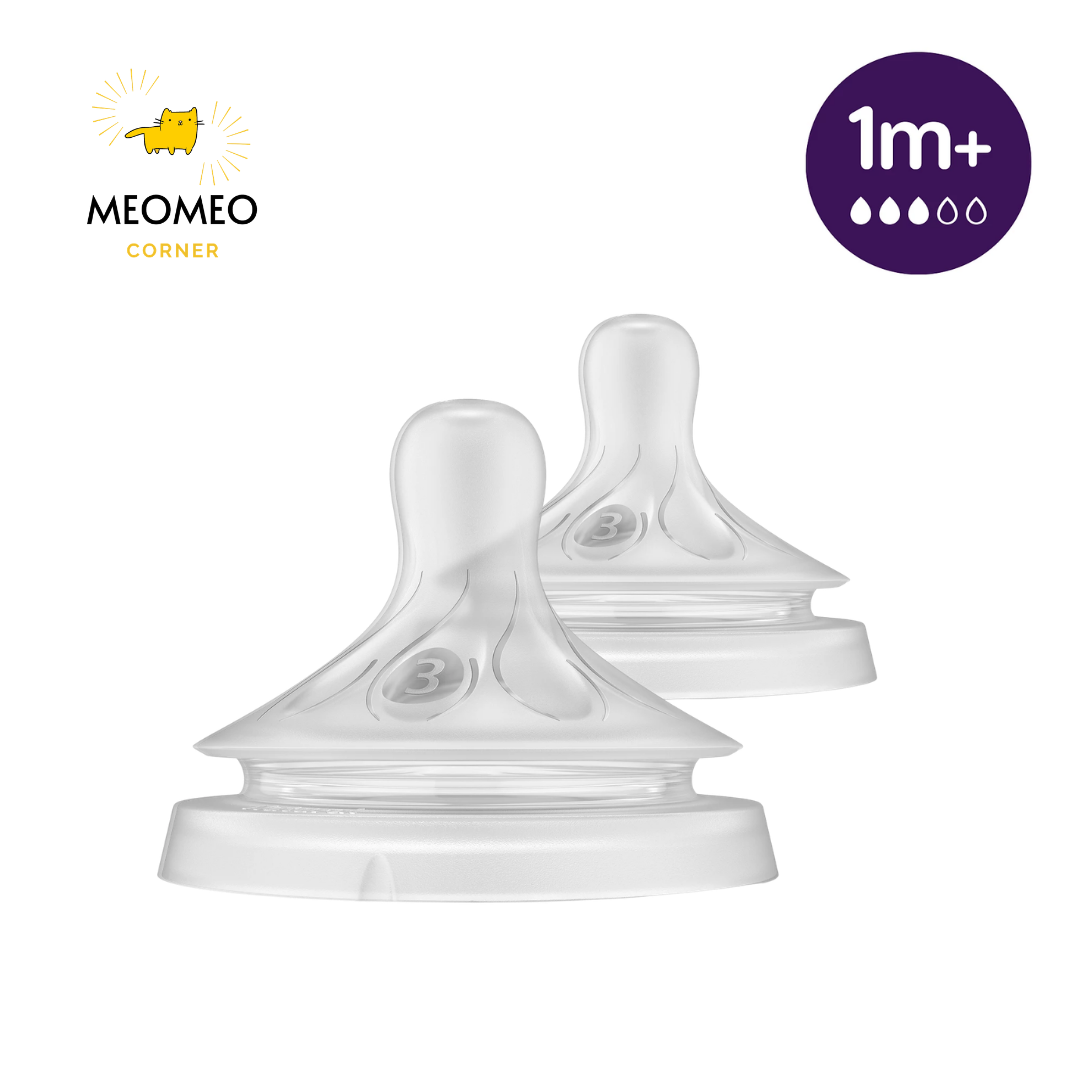 Núm ti thay thế bình sữa Philips Avent Natural