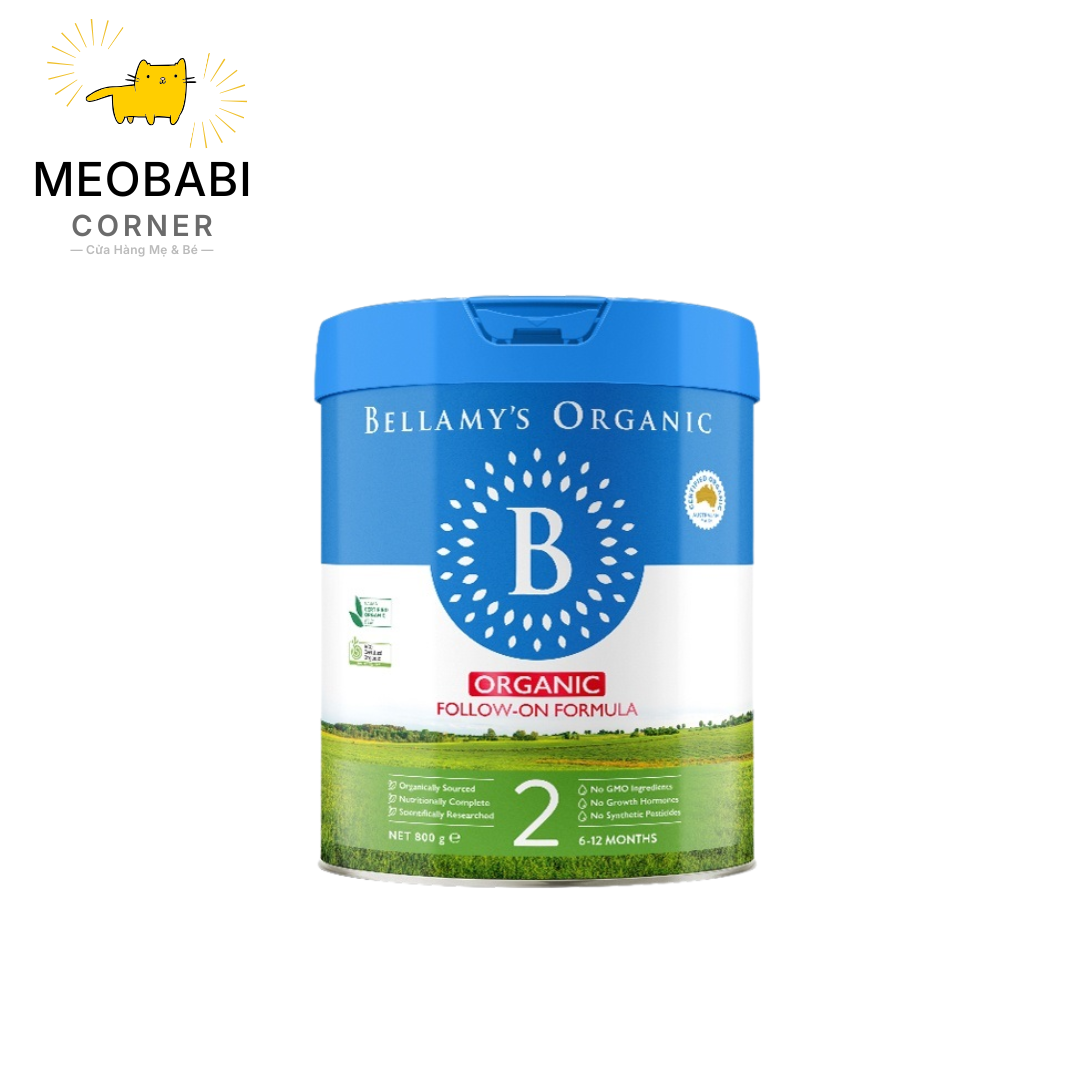 Sữa Bellamy's Organic lon 800g