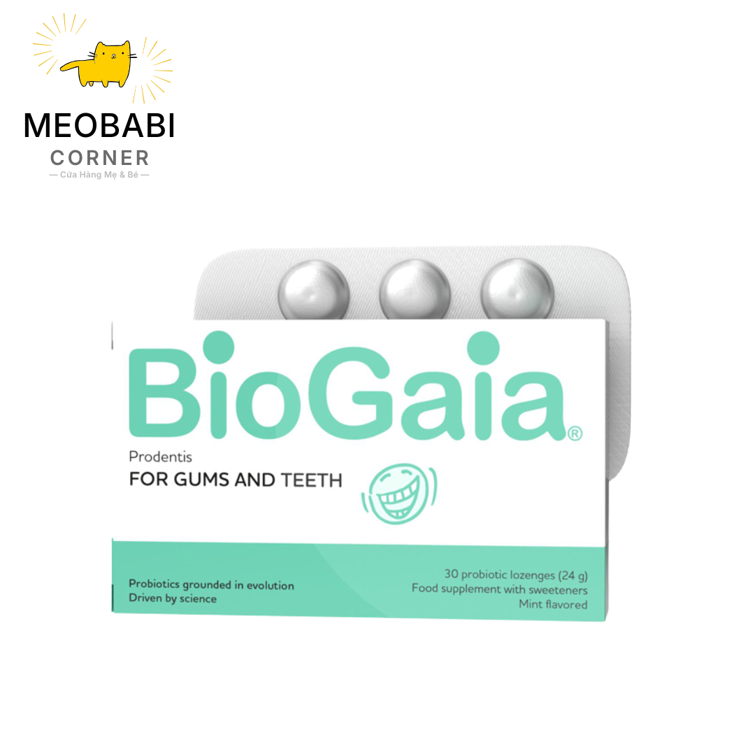 Viên ngậm vi sinh BioGaia ProDentis bảo vệ răng hộp 30 viên