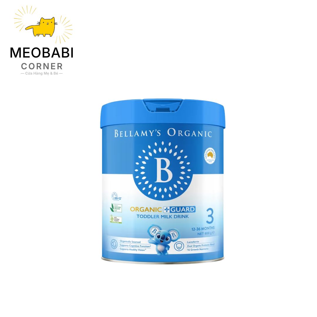Sữa Bellamy’s Organic Guard Lactoferrin cho bé lon 800g