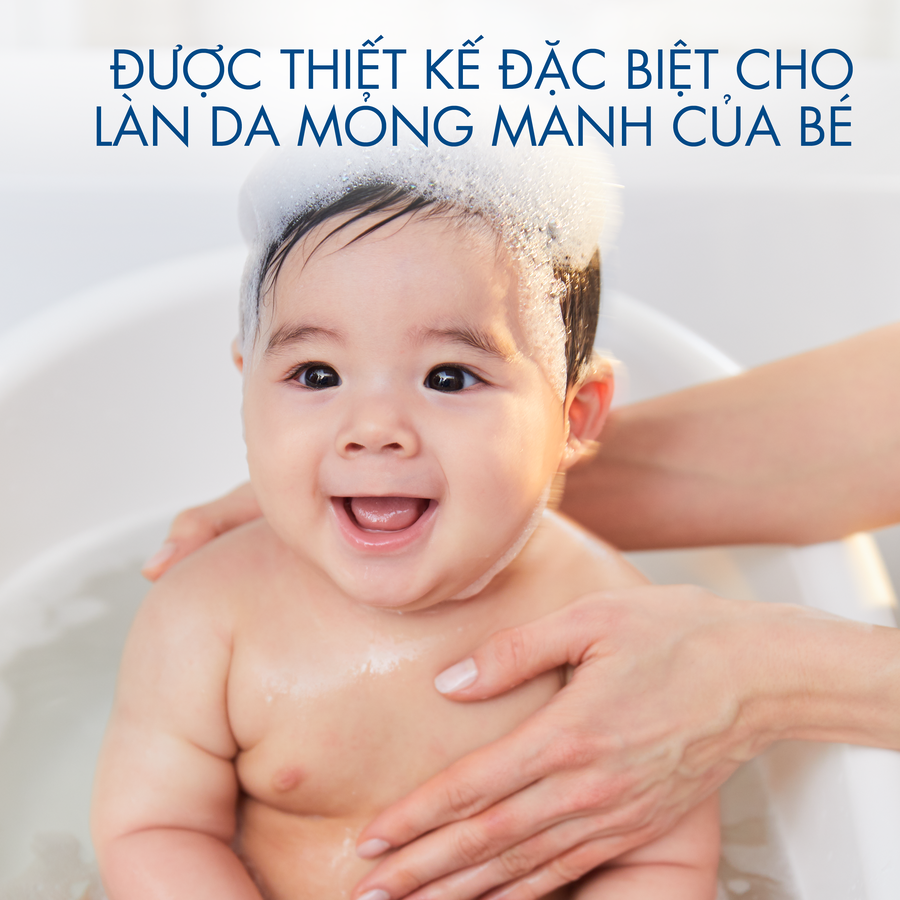 Sữa tắm gội Cetaphil Baby Gentle Wash & Shampoo cho bé 400ml