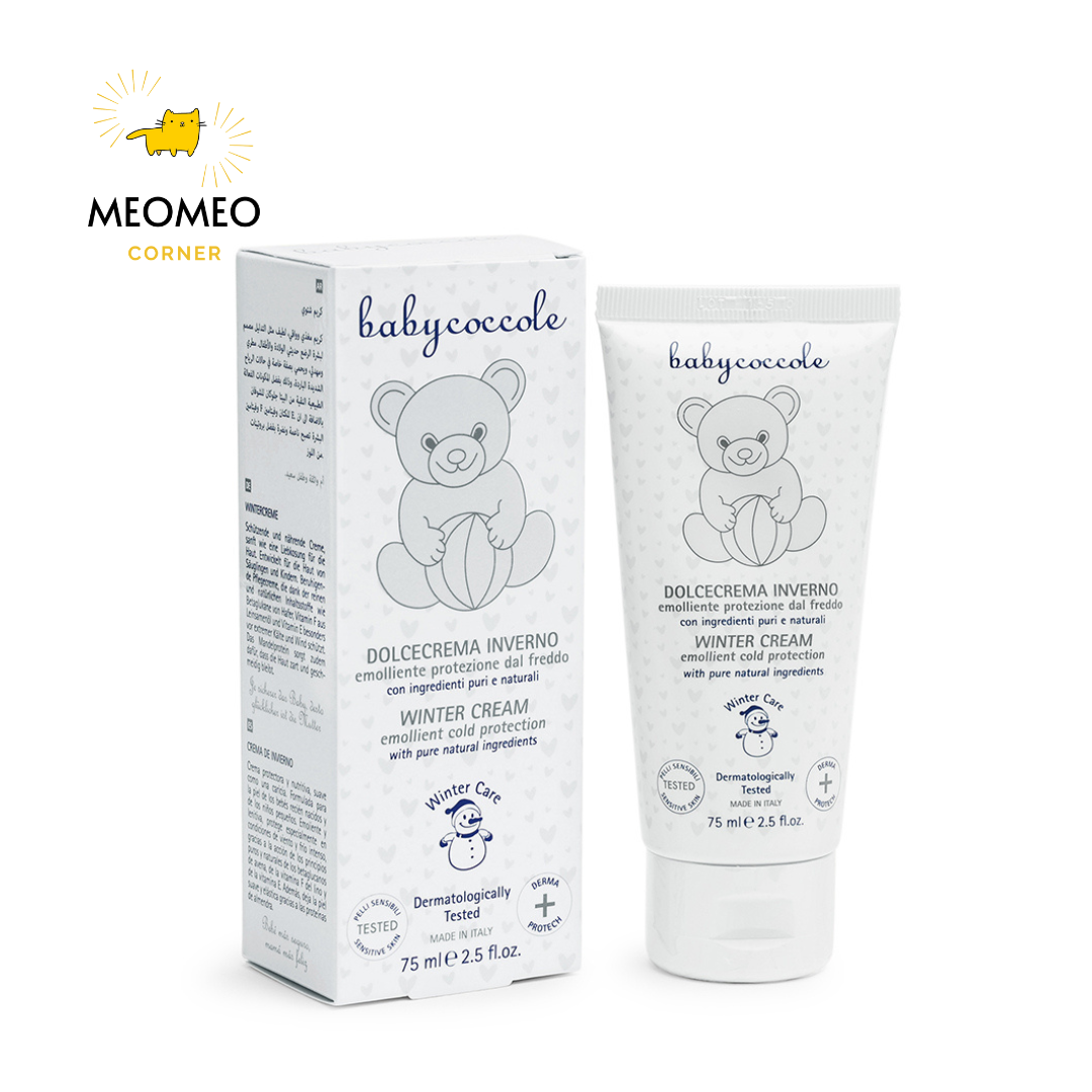 Kem nẻ và giữ ấm 2 in 1 chiết xuất sáp ong và vitamin Babycoccole 0M+