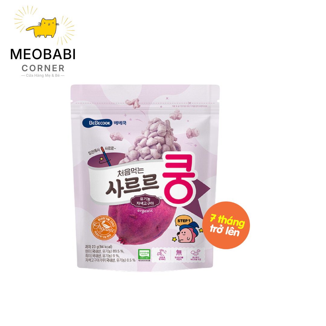 Bánh bỏng lợi khuẩn Bebecook